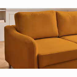 Best Mobilier Will 3 siège(s) Jaune