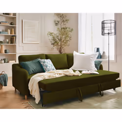 Best Mobilier Will 3 siège(s) Vert, Olive