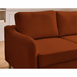Best Mobilier Will 3 siège(s) Couleur rouille