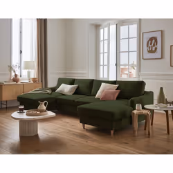 Best Mobilier Will, Vert, Tissu, Bois, Bois, 2890 mm, 1500 mm
