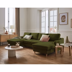 Best Mobilier Will, Vert, Olive, Tissu, Bois, Bois, 2890 mm, 1500 mm