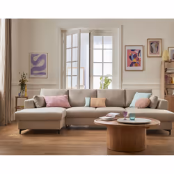 Best Mobilier Tala, Beige, Tissu, Bois, Métal, 3090 mm, 1500 mm
