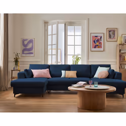 Best Mobilier Tala, Bleu, Tissu, Bois, Métal, 3090 mm, 1500 mm