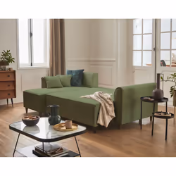 Best Mobilier Saphir Canapé d'angle 4 siège(s) Vert