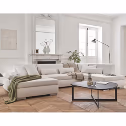 Best Mobilier Vermont, Beige, Tissu, Bois, Plastique, 3350 mm, 1970 mm