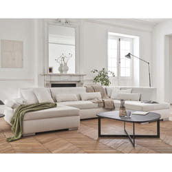 Best Mobilier Vermont Canapé d'angle 7 siège(s) Beige