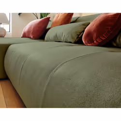 Best Mobilier Onyx Canapé d'angle 7 siège(s) Vert - Vue supplémentaire 4