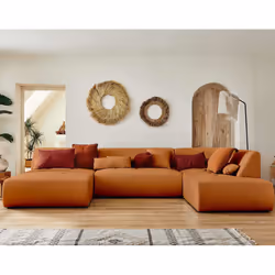 Best Mobilier Onyx, Couleur rouille, Tissu, Bois, Plastique, 3340 mm, 1980 mm