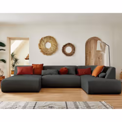 Best Mobilier Onyx, Gris, Tissu, Bois, Plastique, 3340 mm, 1980 mm