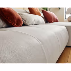 Best Mobilier Onyx Canapé d'angle 7 siège(s) Beige - Vue supplémentaire 4