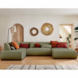 Best Mobilier Onyx, Vert, Tissu, Bois, Plastique, 3340 mm, 1980 mm