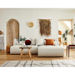 Best Mobilier Onyx Canapé d'angle 4 siège(s) Beige