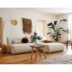 Best Mobilier Onyx Canapé d'angle 4 siège(s) Beige
