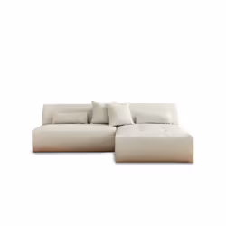 Best Mobilier Onyx Canapé d'angle 4 siège(s) Beige - Vue supplémentaire 8