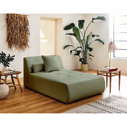 Best Mobilier Onyx Canapé d'angle 4 siège(s) Vert - Vue supplémentaire 7