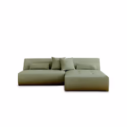 Best Mobilier Onyx Canapé d'angle 4 siège(s) Vert - Vue supplémentaire 8