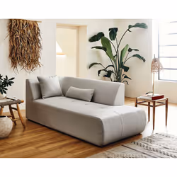 Best Mobilier Onyx Canapé d'angle 5 siège(s) Gris - Vue supplémentaire 6