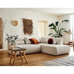Best Mobilier Onyx Canapé d'angle 5 siège(s) Beige