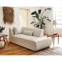 Best Mobilier Onyx Canapé d'angle 5 siège(s) Beige - Vue supplémentaire 6