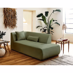 Best Mobilier Onyx Canapé d'angle 5 siège(s) Vert - Vue supplémentaire 6