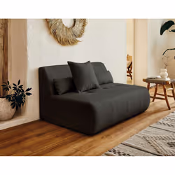 Best Mobilier Onyx Canapé d'angle 5 siège(s) Gris - Vue supplémentaire 5