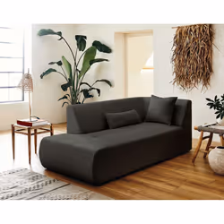 Best Mobilier Onyx Canapé d'angle 5 siège(s) Gris - Vue supplémentaire 6