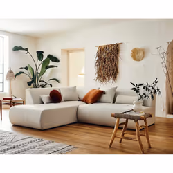 Best Mobilier Onyx, Beige, Tissu, Plastique, 2220 mm, 1980 mm, 770 mm
