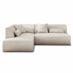 Best Mobilier Onyx Canapé d'angle 5 siège(s) Beige - Vue supplémentaire 7