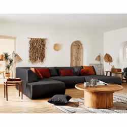 Best Mobilier Onyx, Gris, Tissu, Plastique, 3340 mm, 1980 mm, 770 mm