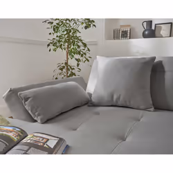 Best Mobilier Vermont Canapé d'angle 7 siège(s) Gris