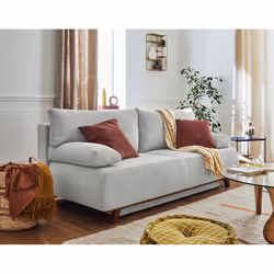 Best Mobilier Cristal, Gris, Velours, Bois, Bois, 1930 mm, 960 mm
