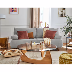 Best Mobilier Cristal 3 siège(s) Gris