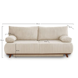 Best Mobilier Cristal 3 siège(s) Terre cuite