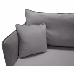 Best Mobilier Grenat 3 siège(s) Gris