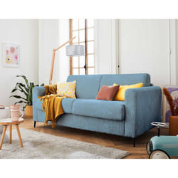 Best Mobilier Owen 3 siège(s) Bleu, Gris