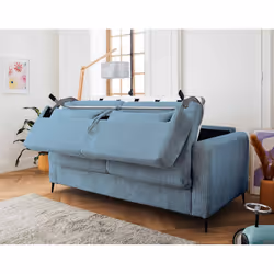 Best Mobilier Owen 3 siège(s) Bleu, Gris