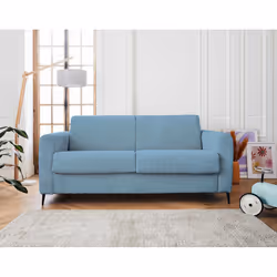 Best Mobilier Owen 3 siège(s) Bleu, Gris - Vue supplémentaire 7