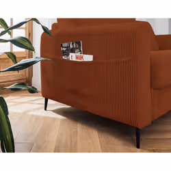 Best Mobilier Owen 3 siège(s) Terre cuite - Vue supplémentaire 6