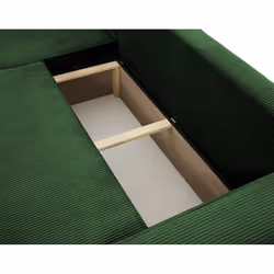 Best Mobilier Cezanne Canapé d'angle 4 siège(s) Vert