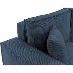Best Mobilier Cezanne Canapé d'angle 4 siège(s) Bleu - Vue supplémentaire 4