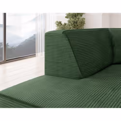 Best Mobilier Duchamp Canapé d'angle 5 siège(s) Vert