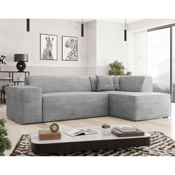 Best Mobilier Duchamp Canapé d'angle 5 siège(s) Gris