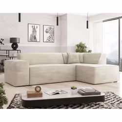 Best Mobilier Duchamp, Beige, Velours, Bois, Plastique, 2670 mm, 2050 mm