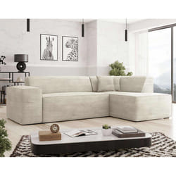 Best Mobilier Duchamp Canapé d'angle 5 siège(s) Beige