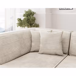 Best Mobilier Duchamp Canapé d'angle 5 siège(s) Beige