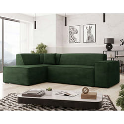 Best Mobilier Duchamp Canapé d'angle 5 siège(s) Vert