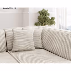 Best Mobilier Duchamp Canapé d'angle 5 siège(s) Beige