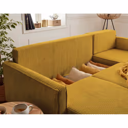 Best Mobilier Charlie 4 siège(s) Jaune