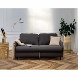 Best Mobilier Cosmos 3 siège(s) Anthracite, Gris