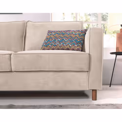 Best Mobilier Jake Canapé d'angle 5 siège(s) Bleu - Vue supplémentaire 4